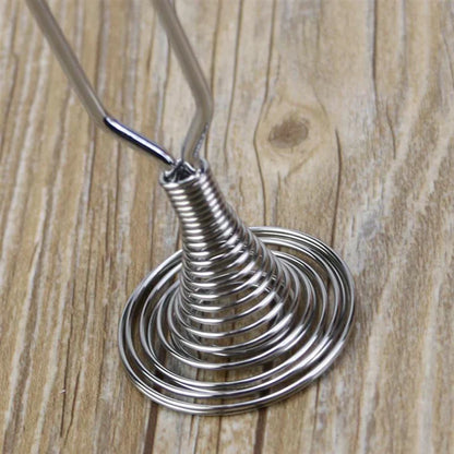 Spring Whisk Stainless Steel Egg Beater