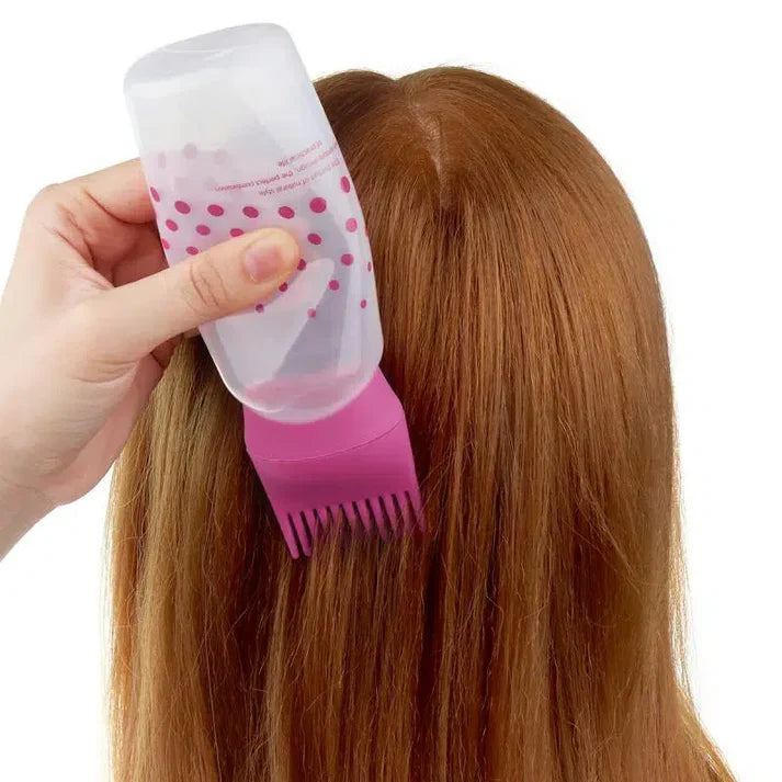 Hair Oil & Color Applicator Bottle