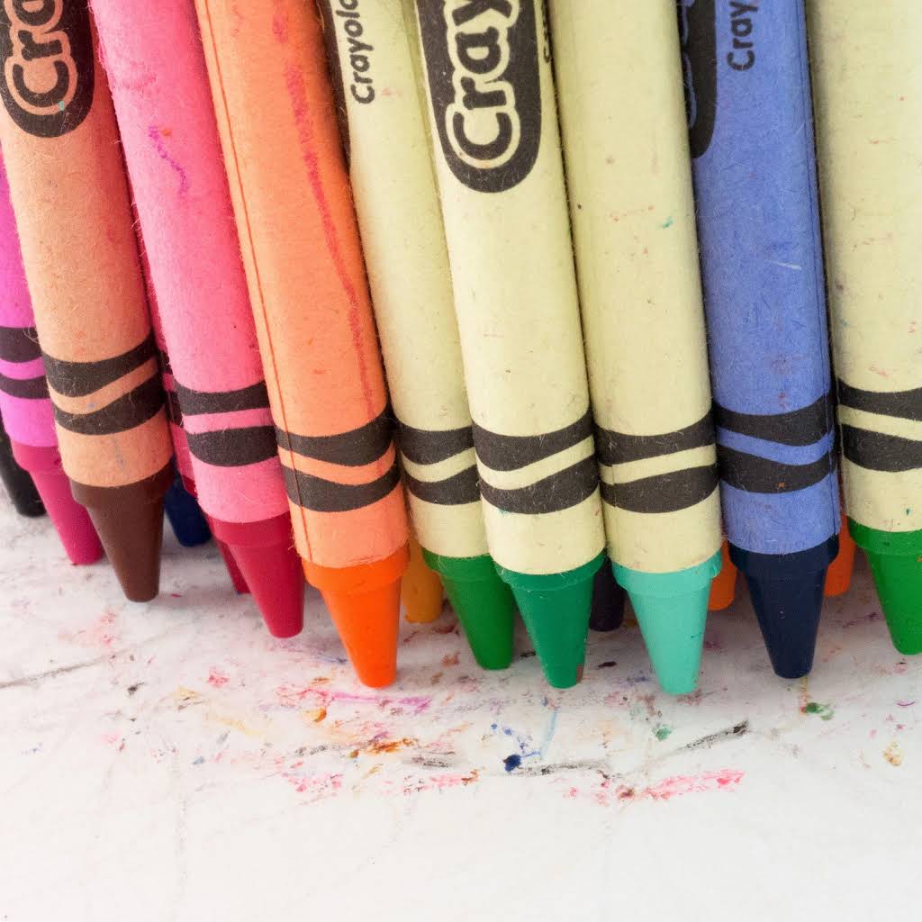 Kids Coloring Crayons – 6 Vibrant Colors