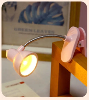 Mini LED Book Lamp – Clip-On Reading Light for Study & Writing (1 Pc)