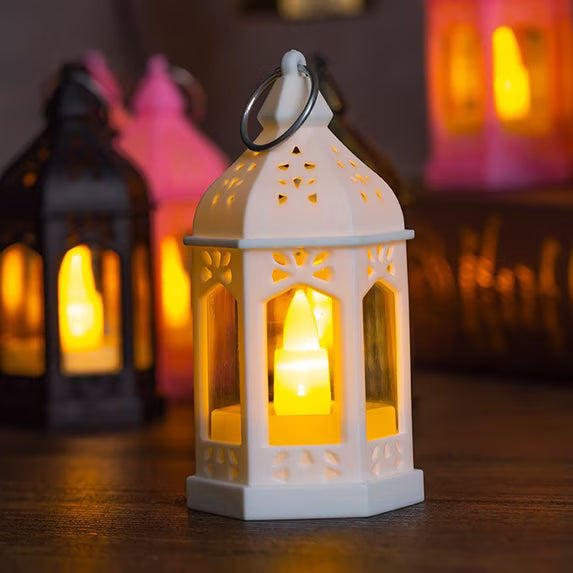 Mini LED Candle Lantern – Warm Decorative Light for Parties, Travel & Gifting