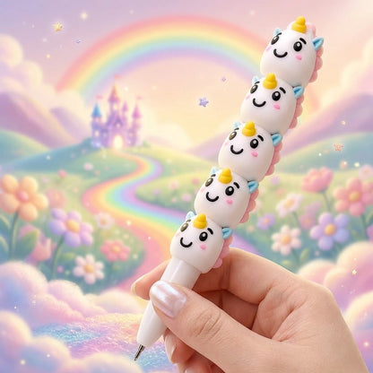 Mini Unicorn Gel Ink Pen – Cute Fine Point Writing Pen for Kids & School