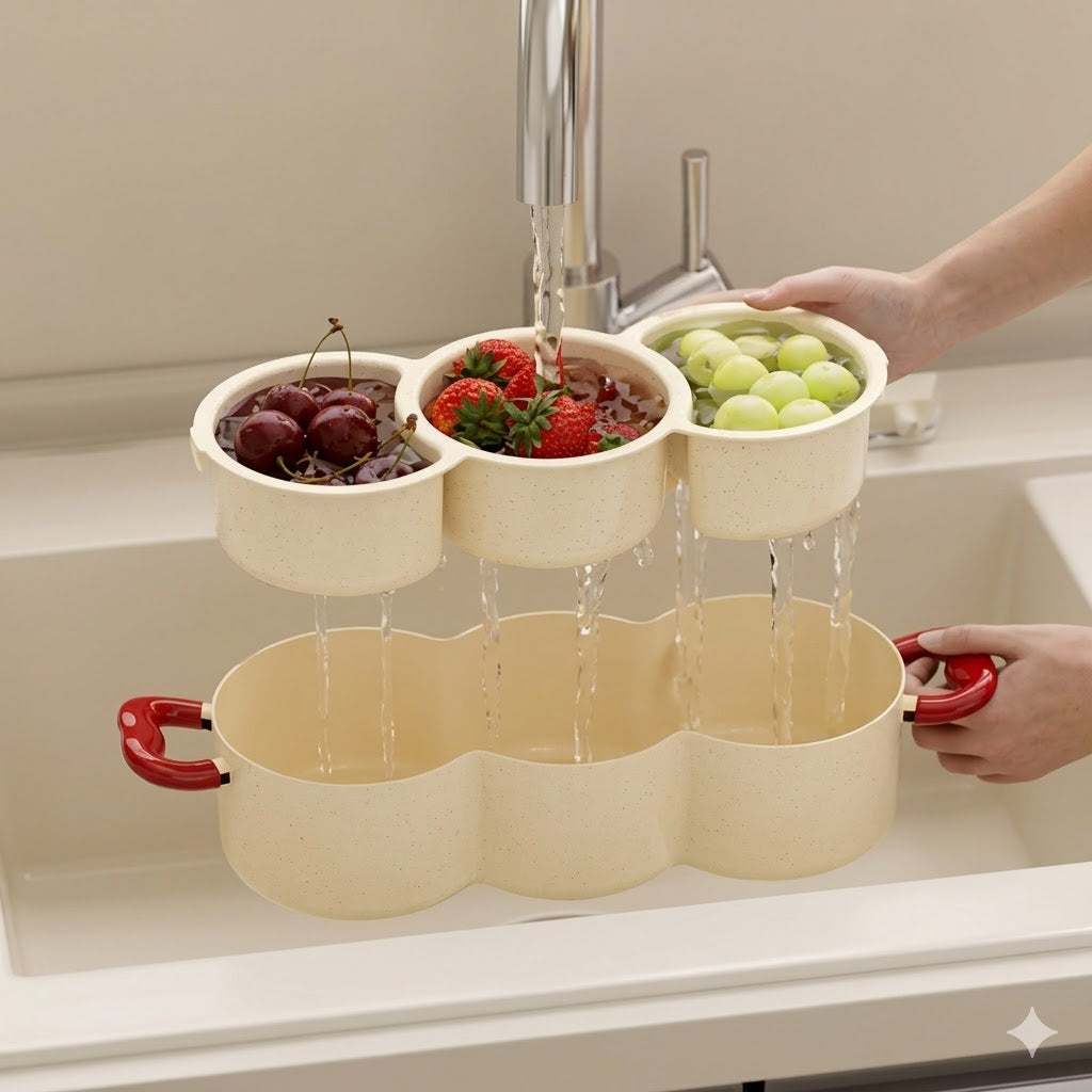 Party Time 5-in-1 Snack Tray, Kitchen Accessories 