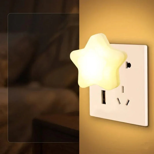 Star Design Decorative USB Night Lamp