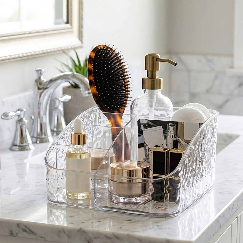 Prism Beauty Organizer with Multiple Storage Compartments