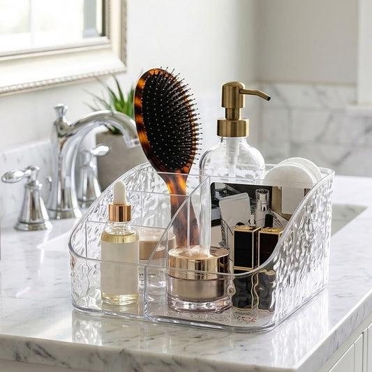 Prism Beauty Organizer with Multiple Storage Compartments