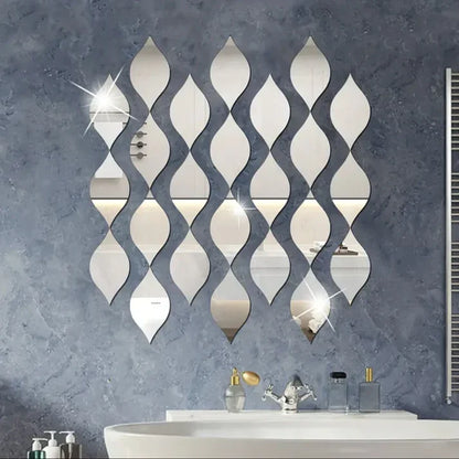 12 Pcs Acrylic Wall Design Decals For Stylish Home Decor