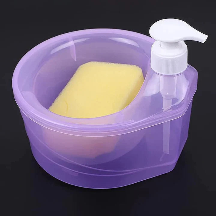 Soap Dispenser with Sponge, Home and Living 
