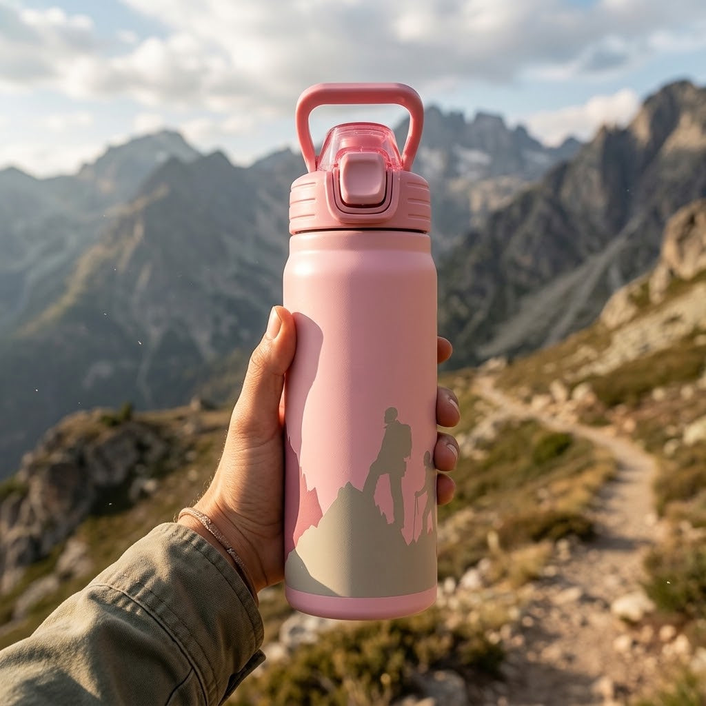 Stainless Steel Insulated Design with Leak-Proof Flip Lid