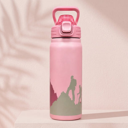 Stainless Steel Insulated Design with Leak-Proof Flip Lid
