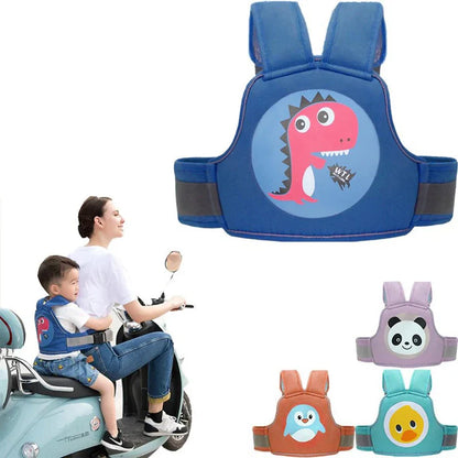 Toddler Bicycle Seat Safety Strap Harness Belt System
