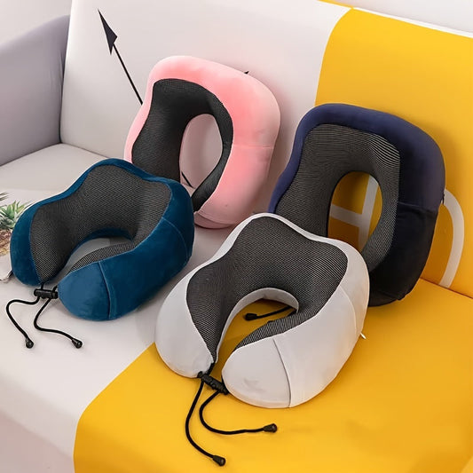 U-Shaped Neck Pillow for Flights, Cars and Office Use