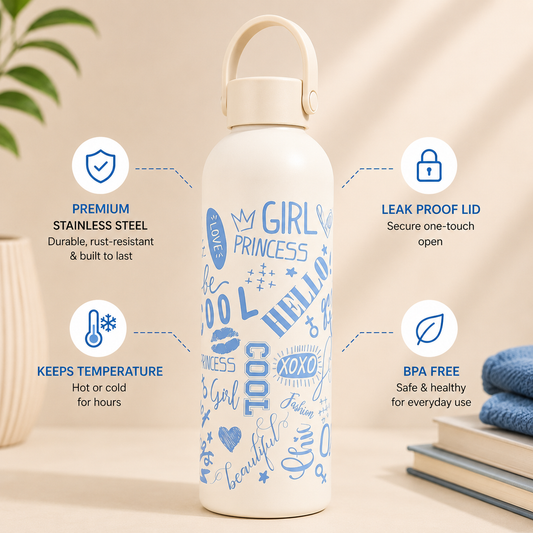 Vacuum Insulated Stainless Steel Water Bottle 