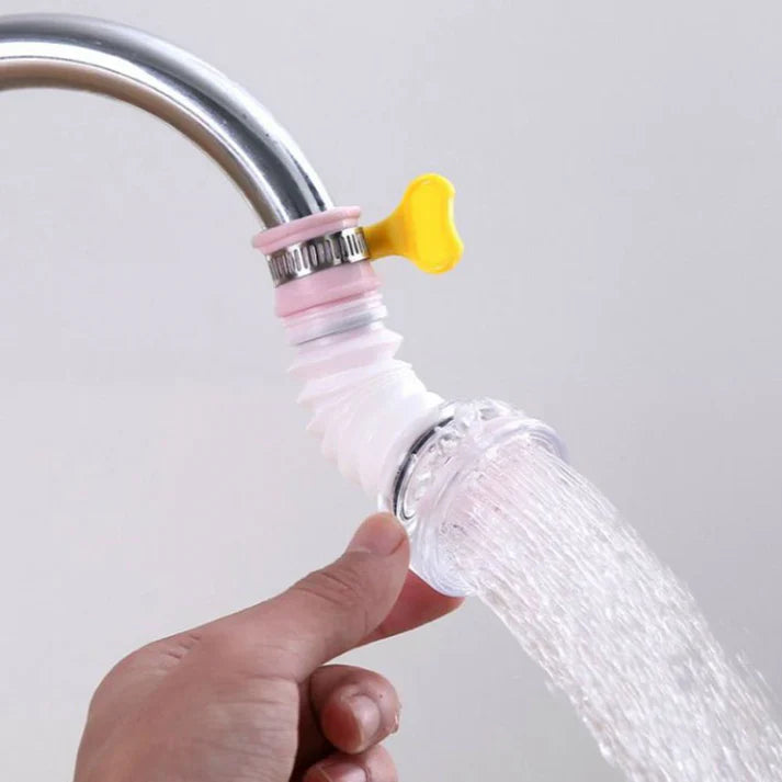3-Pack 360° Rotating Water Filter Faucet Clips