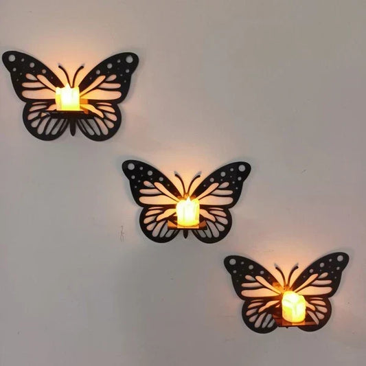 Wooden Butterfly Home D?cor Set, Home and Wall Decor 