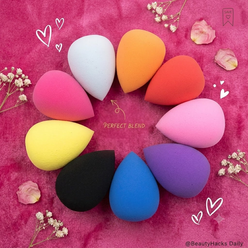 1 Pcs Foundation Blending Sponge