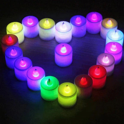 2 Pcs LED Flameless Candles