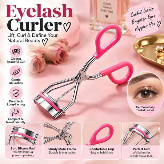 Stainless Steel Precision Eyelash Curler