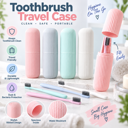 Portable Toothbrush Travel Cover Cup Holder