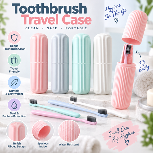 Portable Toothbrush Travel Cover Cup Holder
