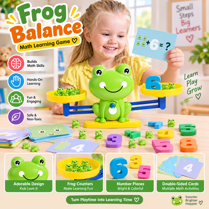 Interactive Frog Balance Toy Educational Game For Kids & Children