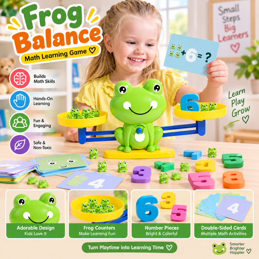 Interactive Frog Balance Toy Educational Game For Kids & Children