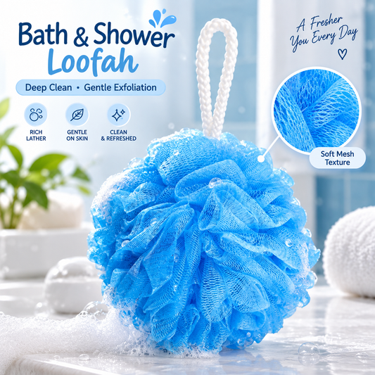 Shower Sponge Bath Ball Loofah