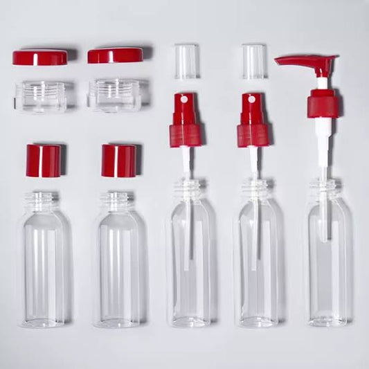 7 Piece Travel Cosmetic container Set